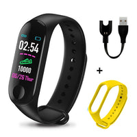 M3 Plus Smart Bracelet Heart Rate Blood Pressure Health Waterproof Smart Watch M3 Pro Bluetooth Watch Wristband Fitness Tracker