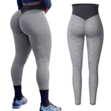 Women High Waist Leggings No See Through Thick Fitness Legging Butt Lift Seamless Legins Workout Gym Scrunch Booty Push Up Pants